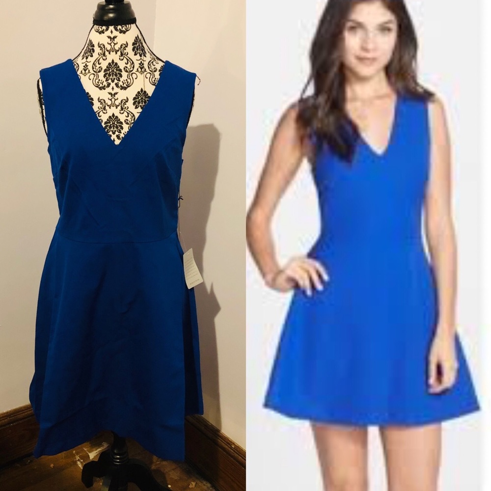 Felicity & Coco Bianca Cutout Fit Flare Dress. XL